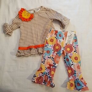 Rare Too 24 months 2 piece set, NWT